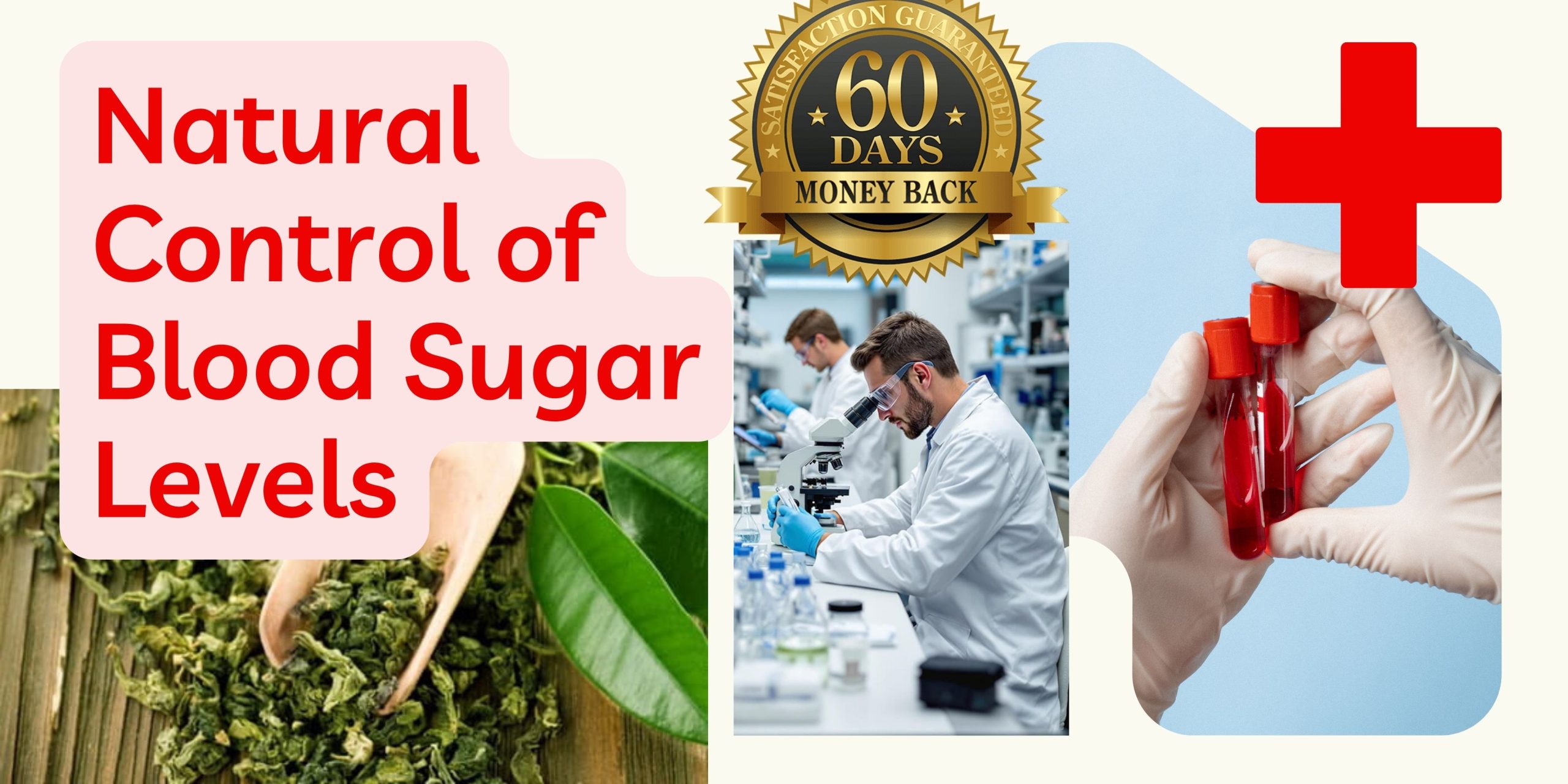 Natural control of blood sugar levels