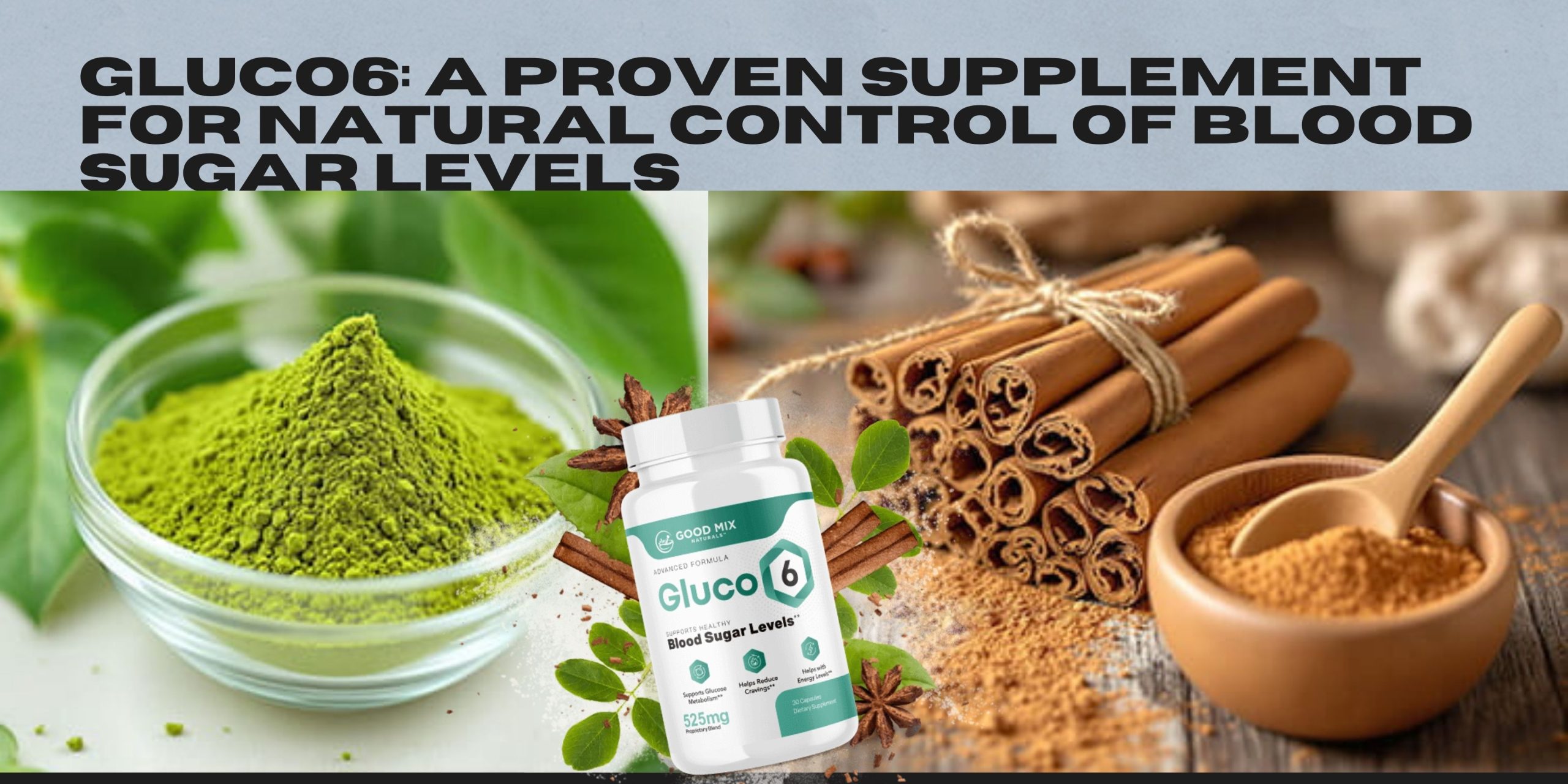 Natural control of blood sugar levels